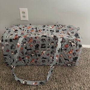 Large Vera Bradley Traveler Duffel